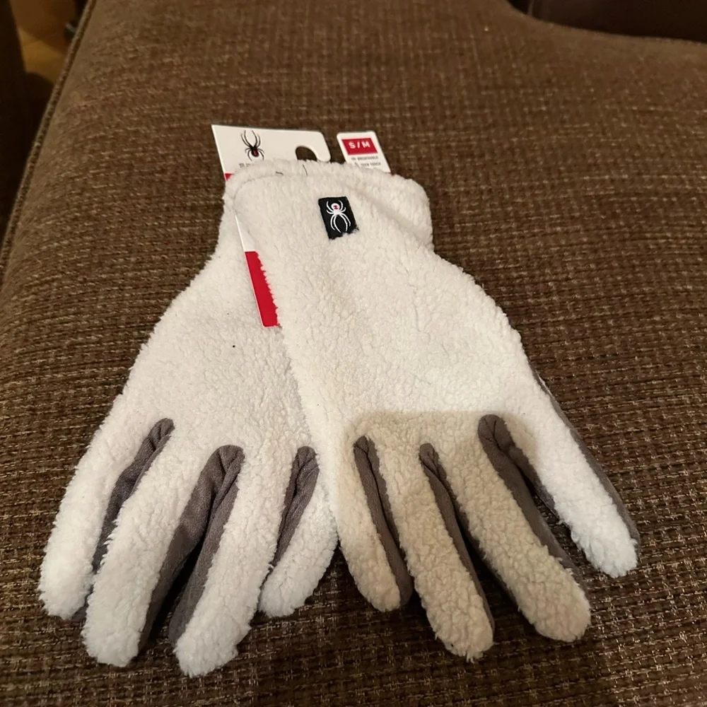 SPYDER women’s Warm Sherpa Fleece Gloves